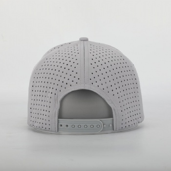 5 PANELS LASER CUT HOLE PERFORATED BASEBALL CAP