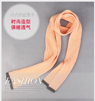 Fashion Solid color Knitted Scarf