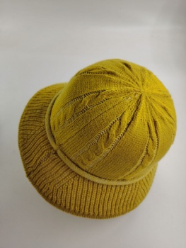 Jacquard Knitted Brim Hat