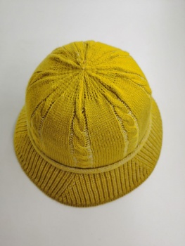 Jacquard Knitted Brim Hat