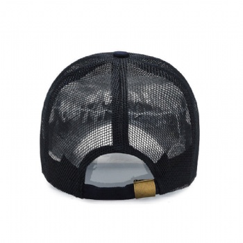 Unisex 6 Panels Curved Visor Baseball Cap