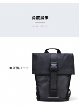 Brief Leisure Double Shoulder Straps Backpack with WR Function