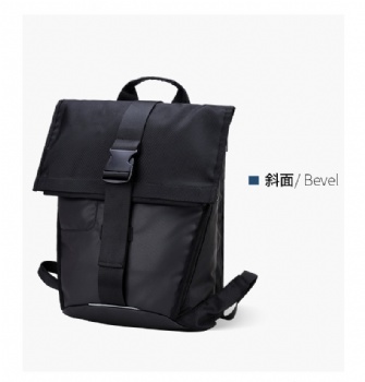 Brief Leisure Double Shoulder Straps Backpack with WR Function