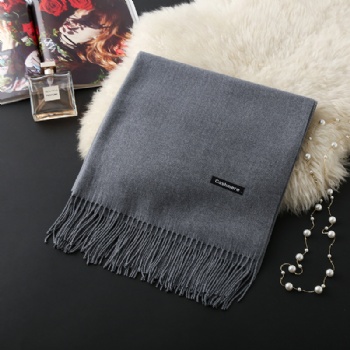 Solid Color imitation Wool Scarf