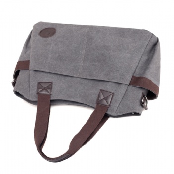 Women's Leisure Washed Canvas Handle Bag