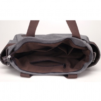 Women's Leisure Washed Canvas Handle Bag