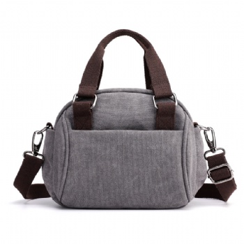 Women's Leisure Canvas Handle Bag