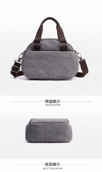 Women's Leisure Canvas Handle Bag