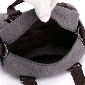 Women's Leisure Canvas Handle Bag