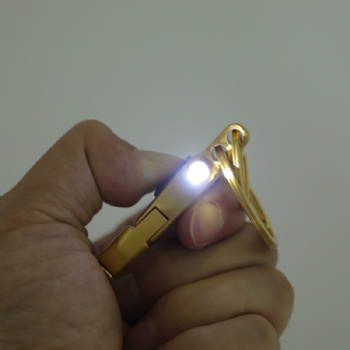 Key Ring with Lighting Function